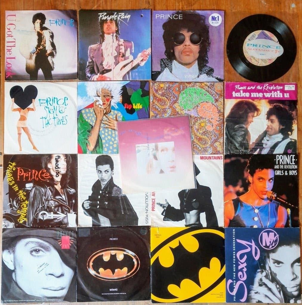17 singeltjes Prince, Cd's en Dvd's, Vinyl Singles, Ophalen of Verzenden, Gebruikt, 7 inch, Pop