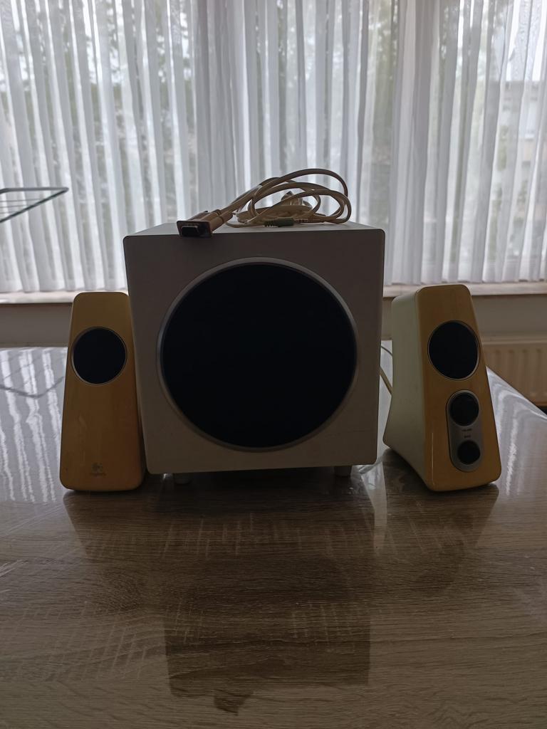 Luidspreker met sub woofer voor pc/ laptop, Enlèvement, Utilisé