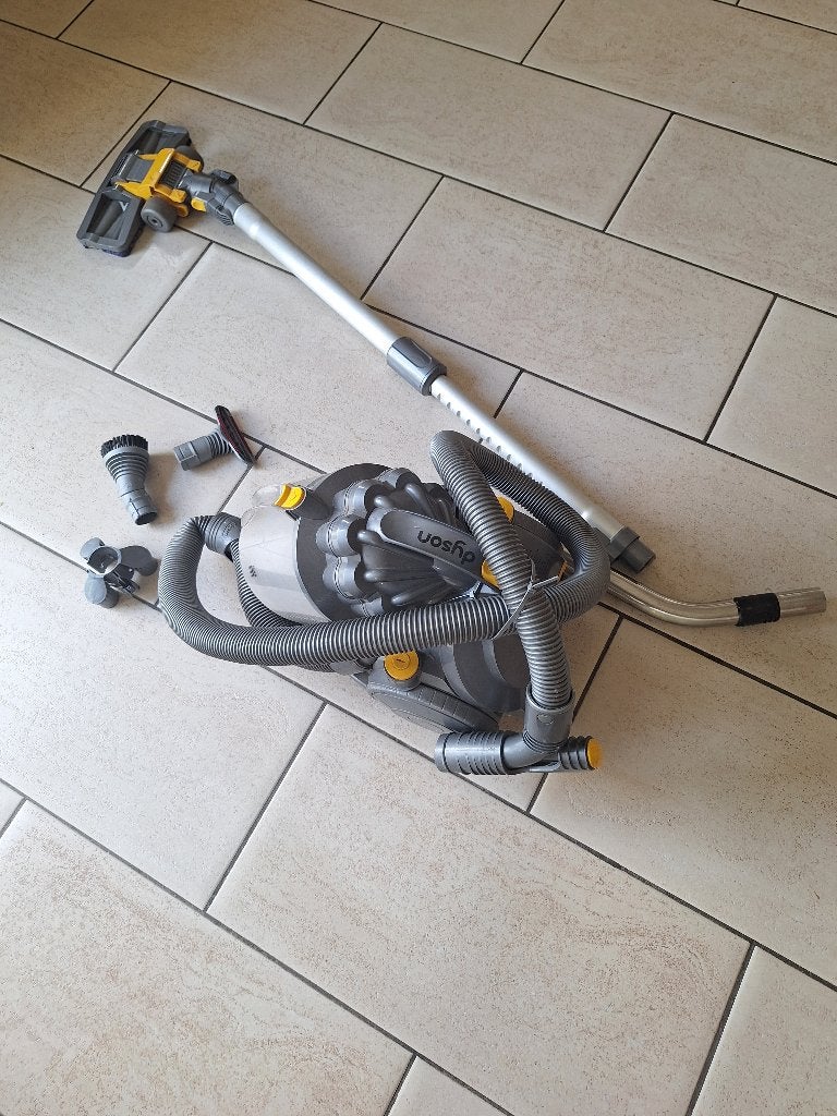 Originele Dyson steelstofzuiger, Réservoir, Aspirateur balai, Comme neuf, Enlèvement
