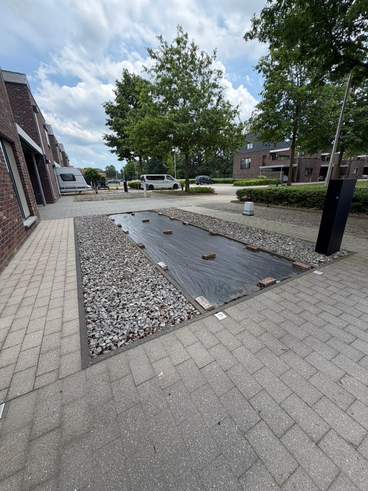 Siergrind / siersplit grijs, Tuin en Terras, Ophalen, Zo goed als nieuw
