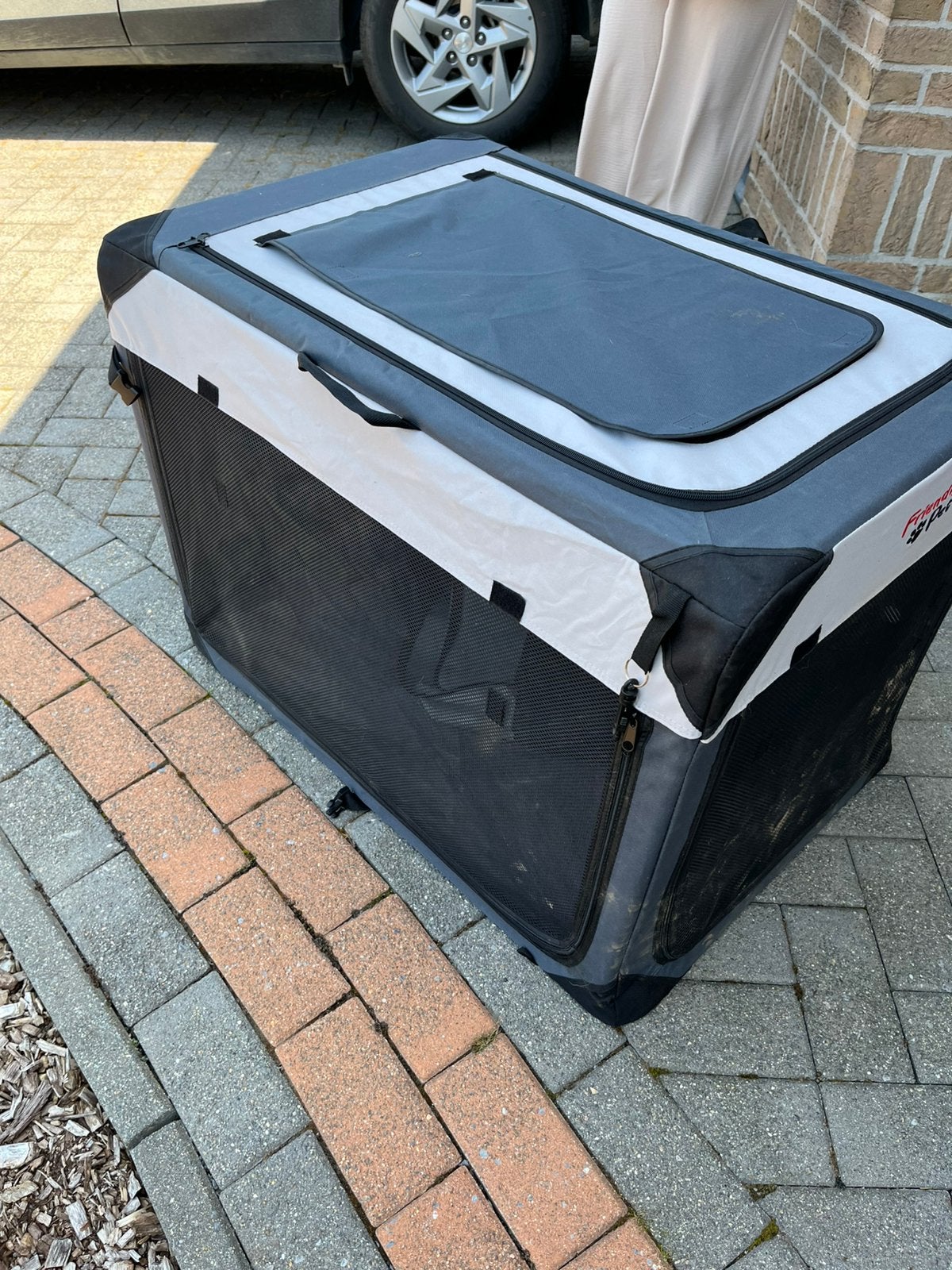 Bench voor opreis , voor grote honden, Ophalen, Gebruikt