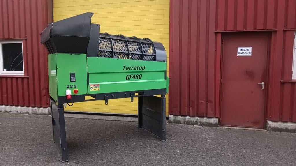 Zeeftrommel 380 volt, Ophalen