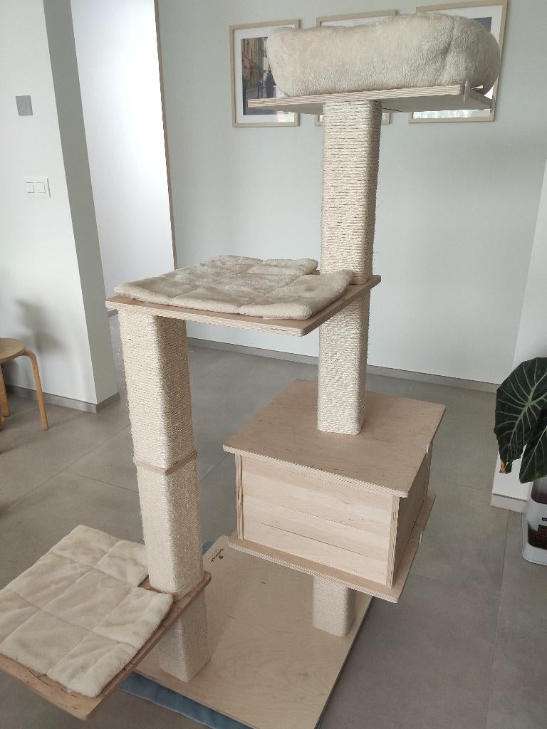 Katten krabpaal, Dieren en Toebehoren, Krabmeubelen, Ophalen, Gebruikt, Krabpaal