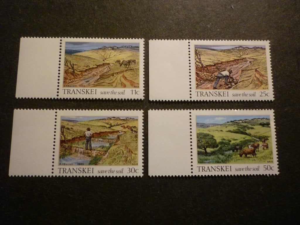 Transkei 1985 Mi ZA-TR 163/164/165/166** Postfris/Neuf, Timbres & Monnaies, Timbres | Afrique, Envoi