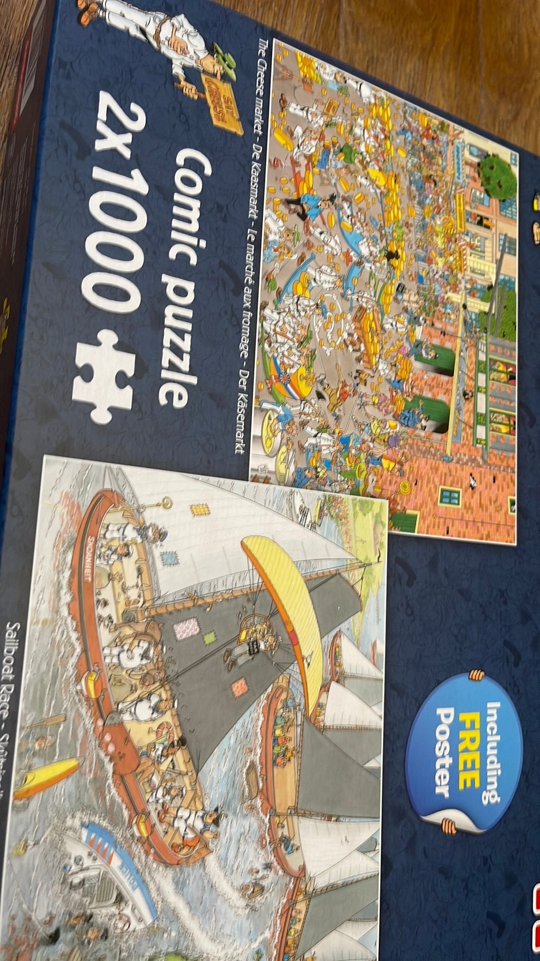 JVH 2x1000 stuks, Ophalen, Zo goed als nieuw