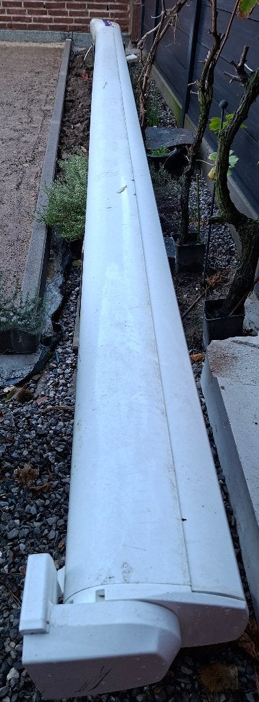 Zonnetent, Tuin en Terras, Ophalen, Gebruikt, 450 cm of meer, Elektrisch