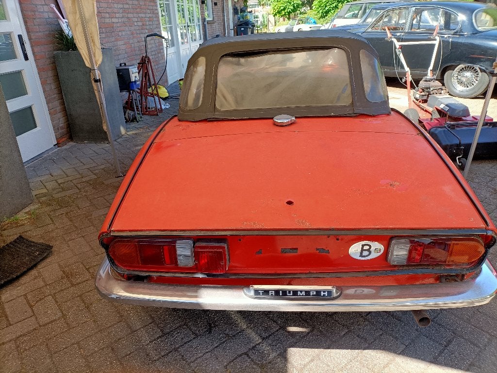 Triumph spitfire 1500 1979 oldtimer, foto 4