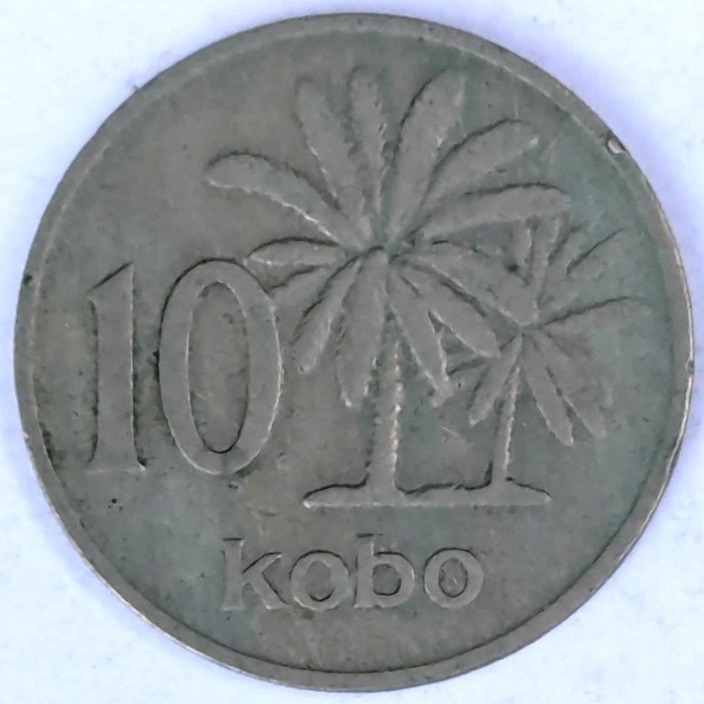 Nigeria - 10 kobo - 1973, Timbres & Monnaies, Enlèvement, Nigeria, Monnaie en vrac