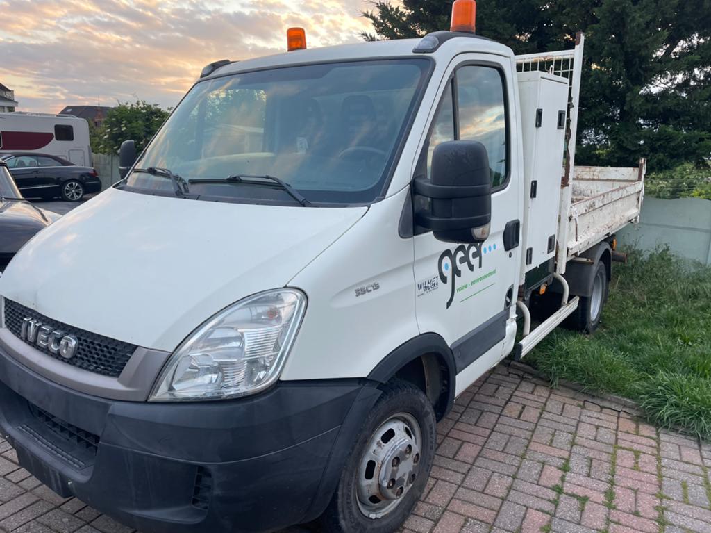 Iveco benn, Auto's, Bestelwagens en Lichte vracht, Boordcomputer, Iveco, Wit, Diesel