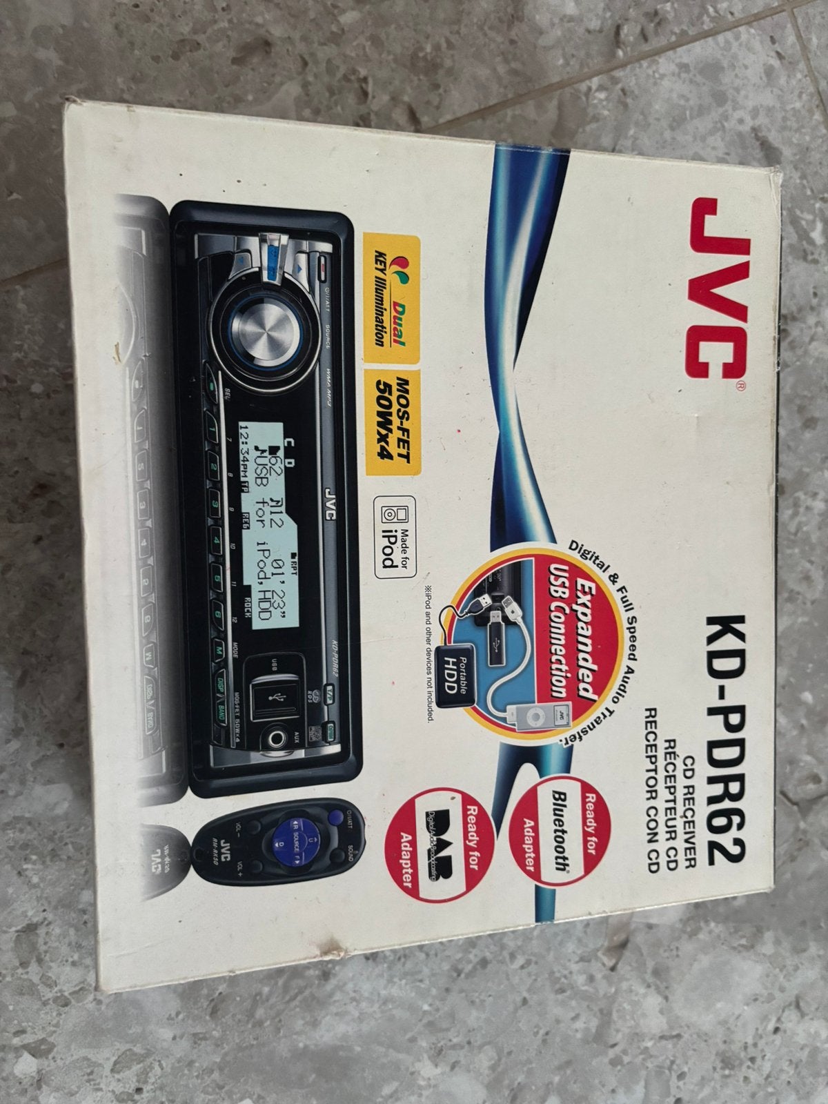 Jvc autoradio, Enlèvement, Comme neuf