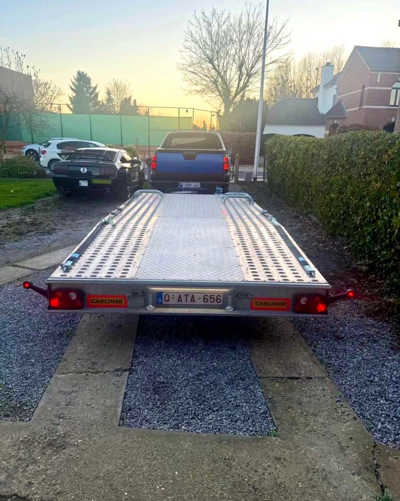Aluminium autotransporter MTM 2700kg 2025 terug te koop ****, Ophalen, Zo goed als nieuw