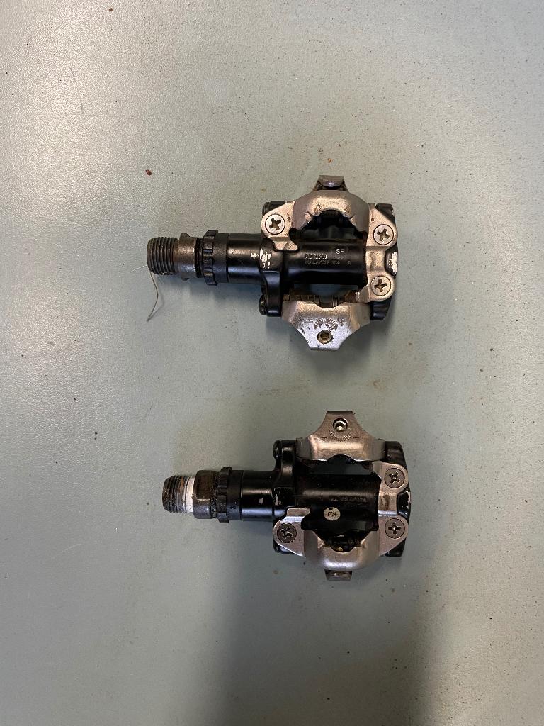 Shimano PDM 520, Fietsen en Brommers, Ophalen of Verzenden, Gebruikt, Crankstel of Pedalen, Shimano