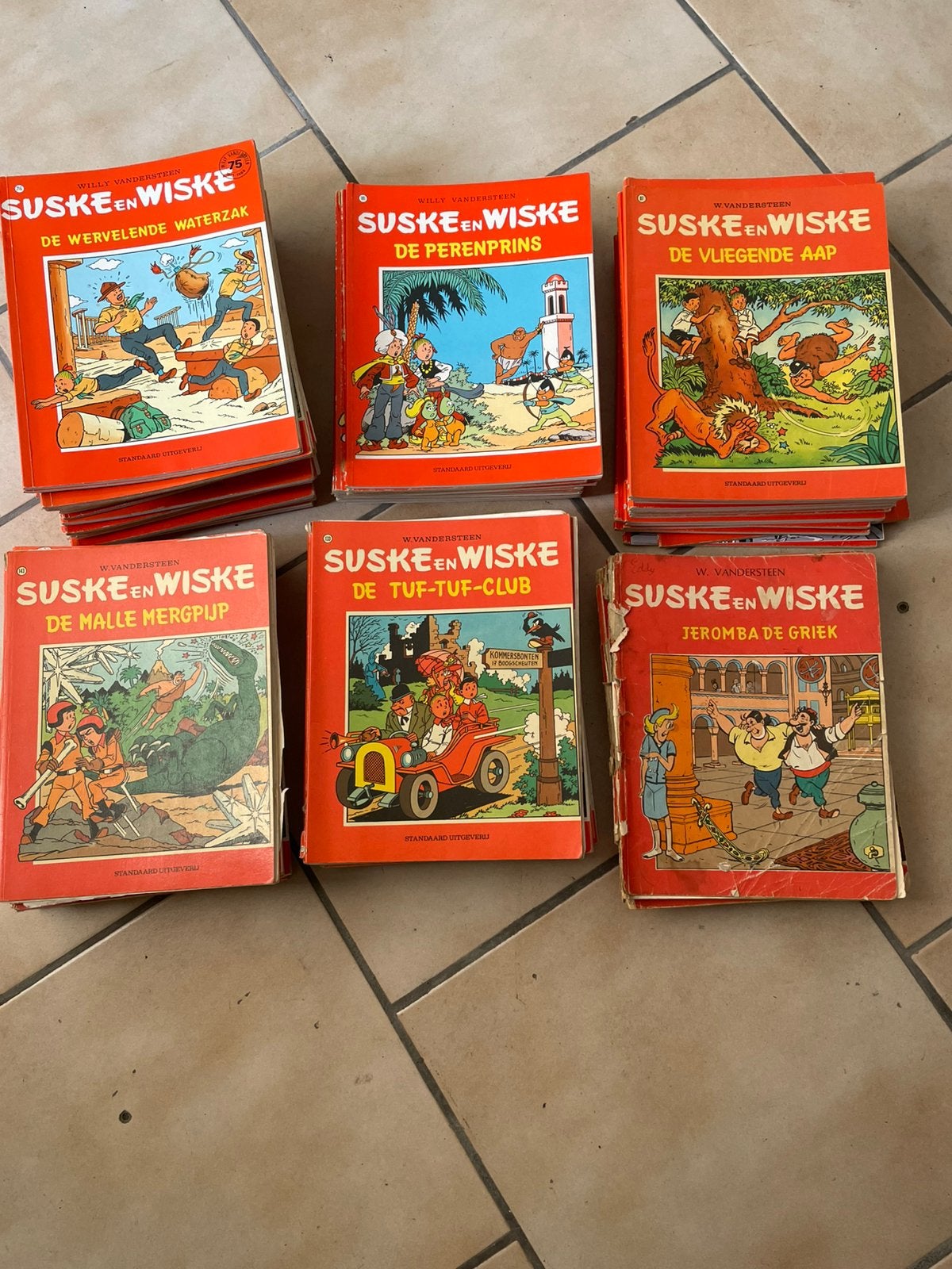 Suske&wiske. & Jommmeke, Boeken, Meerdere stripboeken, Ophalen, Gelezen