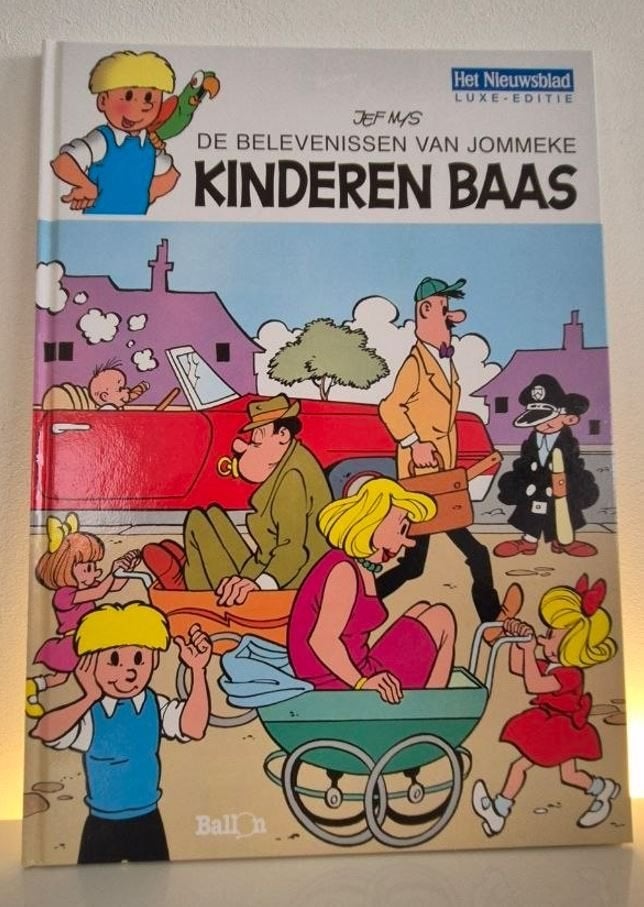Kids Boss - Jommeke - Édition Deluxe - Jef Nys - Nieuwsblad, Livres, Neuf, Enlèvement ou Envoi, Une BD, Jef Nys.