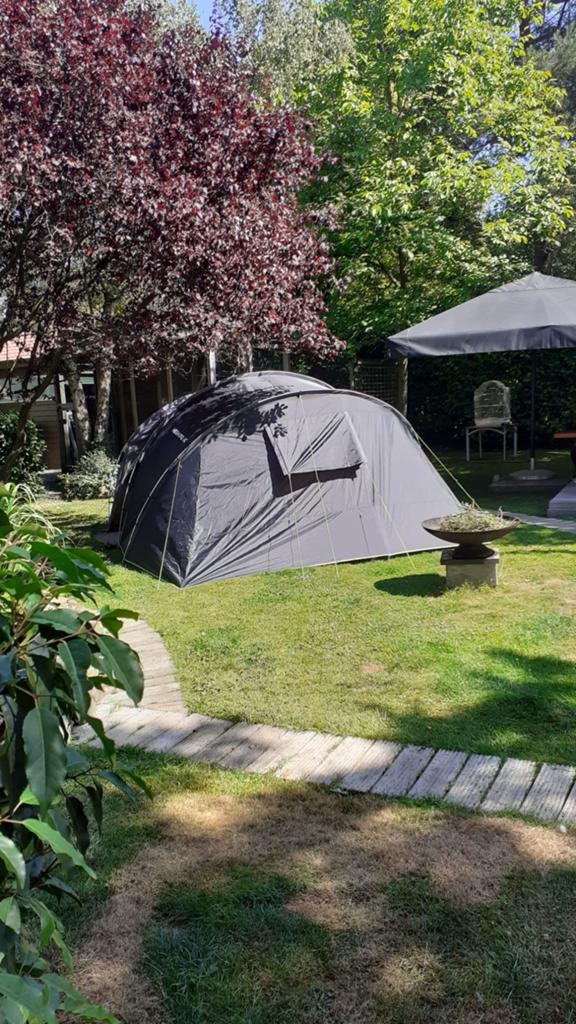 Tente Decathlon High Peak Paros 5, Caravans en Kamperen, Tenten, Ophalen, Nieuw
