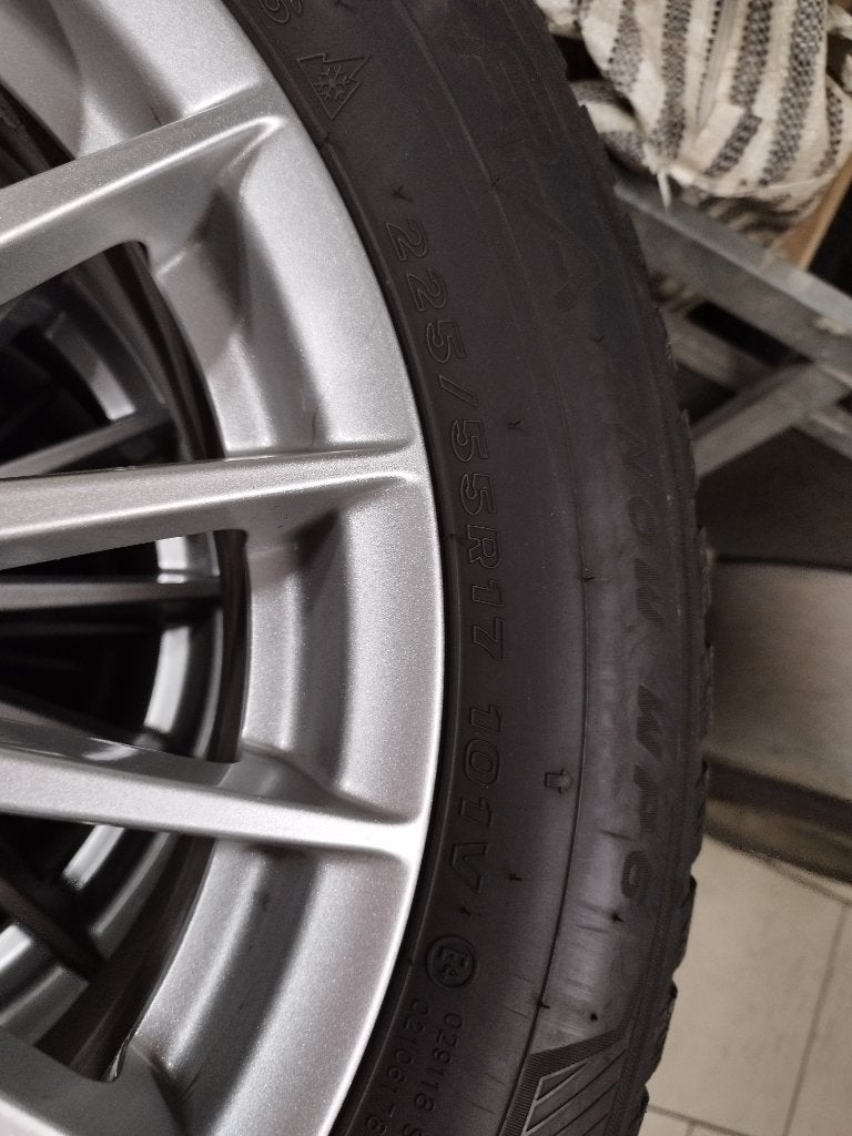 Jaguar XF 5X108 17 inch wintervelgen, Ophalen, Gebruikt, Velg(en), 17 inch