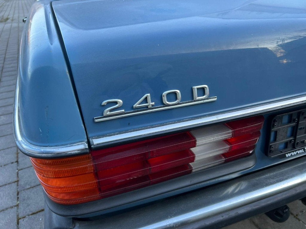 Mercedes W123 oldtimer lot 2x 240D/200D Belgische wagens, foto 10