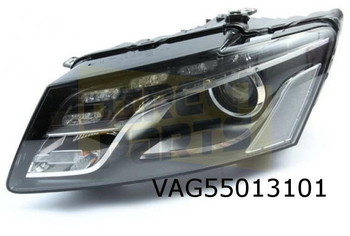 Audi Q5 (10/09-) Koplamp Links Origineel! (HID) 8R0941029AF, -, Verzenden, -, Nieuw