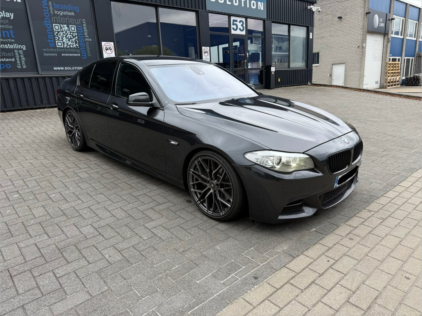 Bmw 535d M pakket, Auto's, BMW, Automaat, Euro 5, Achterwielaandrijving, Zwart