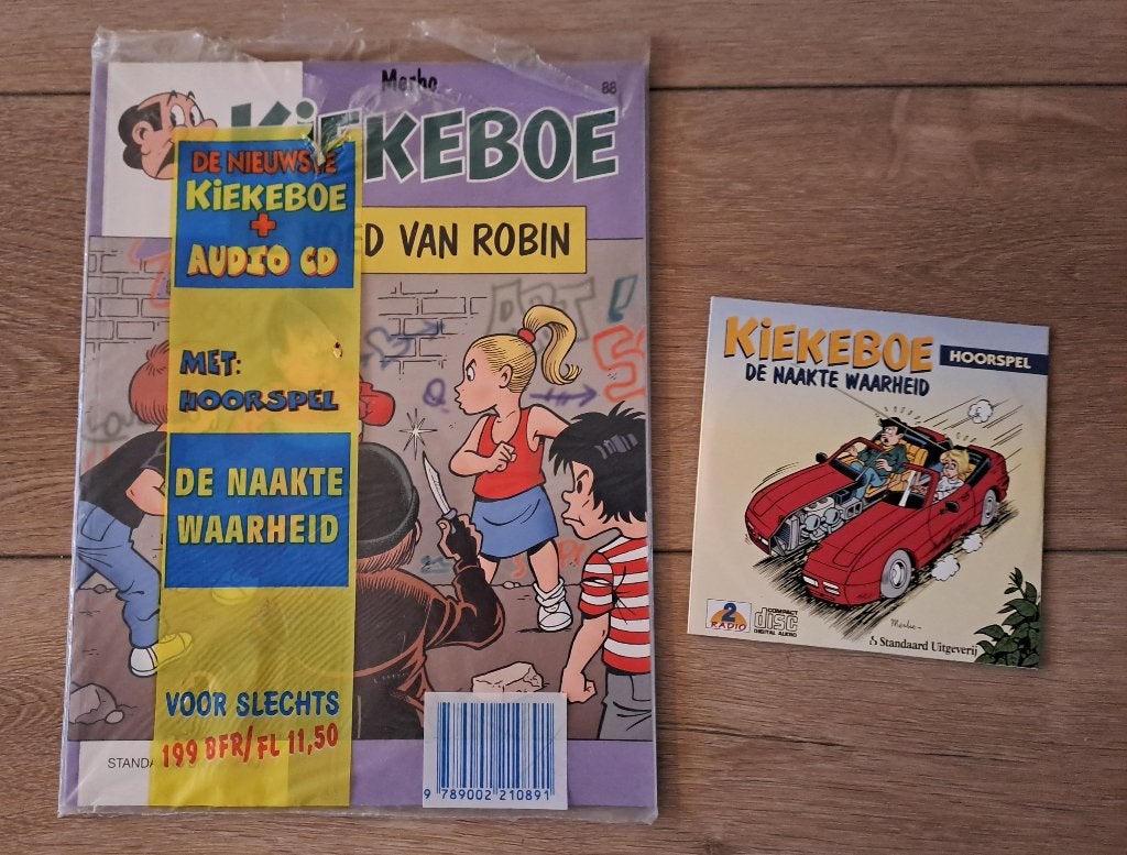 NIEUW! 88 - Kiekeboe - De Hoed Van Robin (incl Hoorspel CD), Boeken, Eén stripboek, Merho, Nieuw, Ophalen of Verzenden