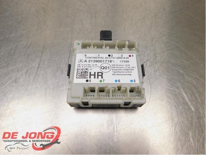 Module verrouillage central des portes d'un Mercedes E-Klass, 3 mois de garantie, Utilisé, -, -