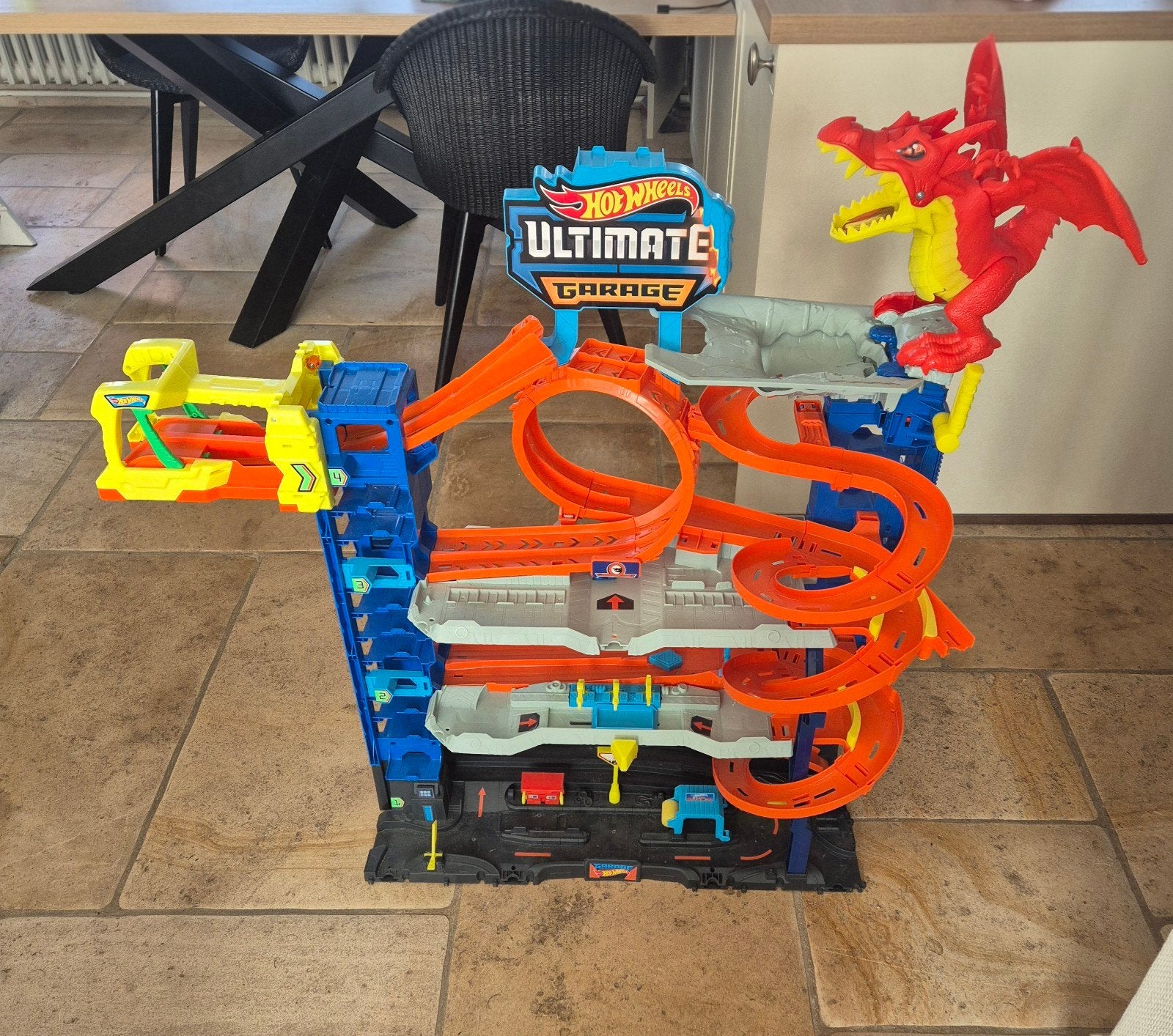 Hot Wheels Ultimate Garage, Kinderen en Baby's, Speelgoed | Racebanen, Ophalen, Zo goed als nieuw, Racebaan, Hot Wheels