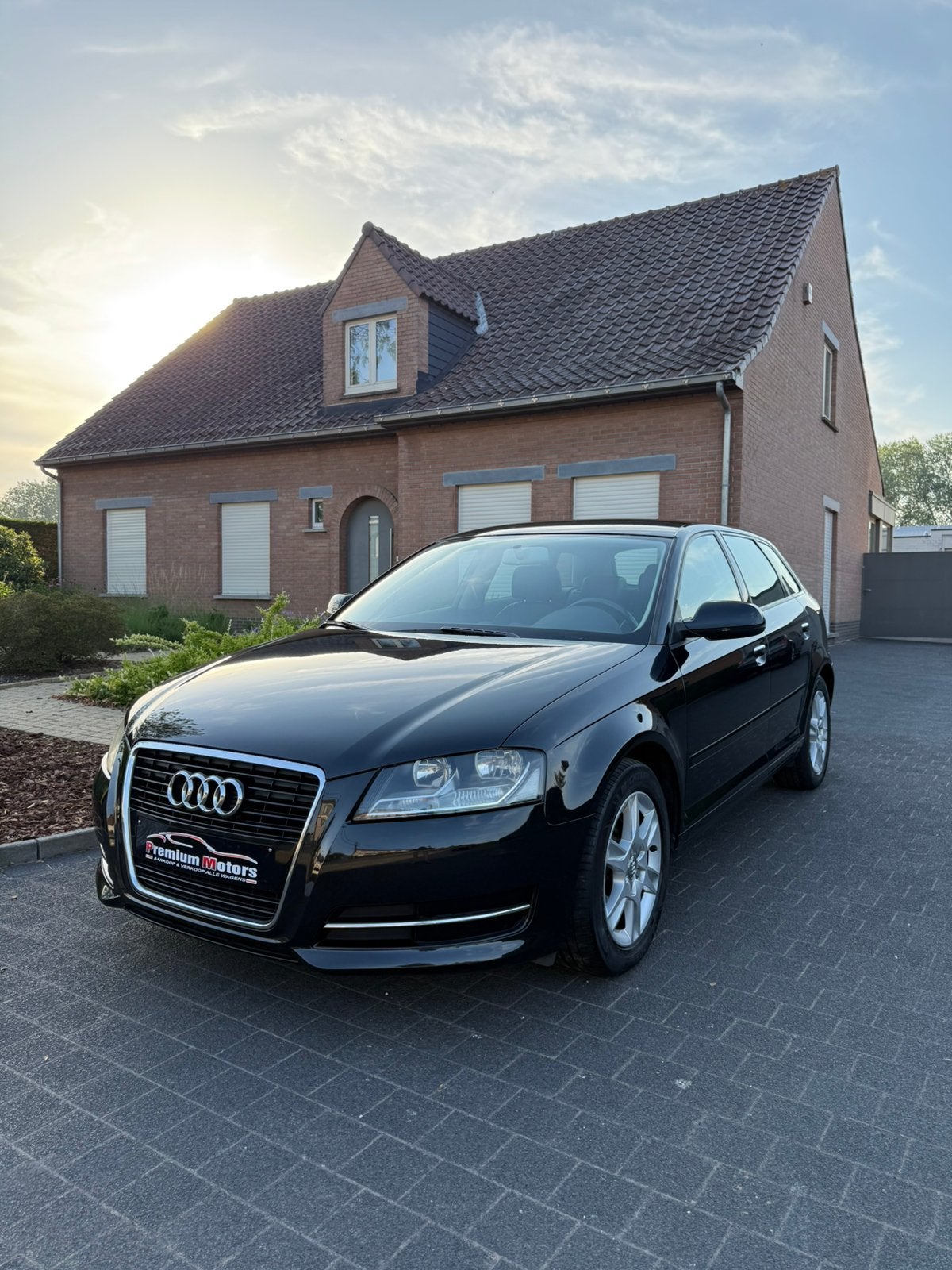 Audi a3 1.6tdi 105pk Sportback 1EIG EURO 5, Auto's, Audi, Zwart, A4, Zwart, Leder