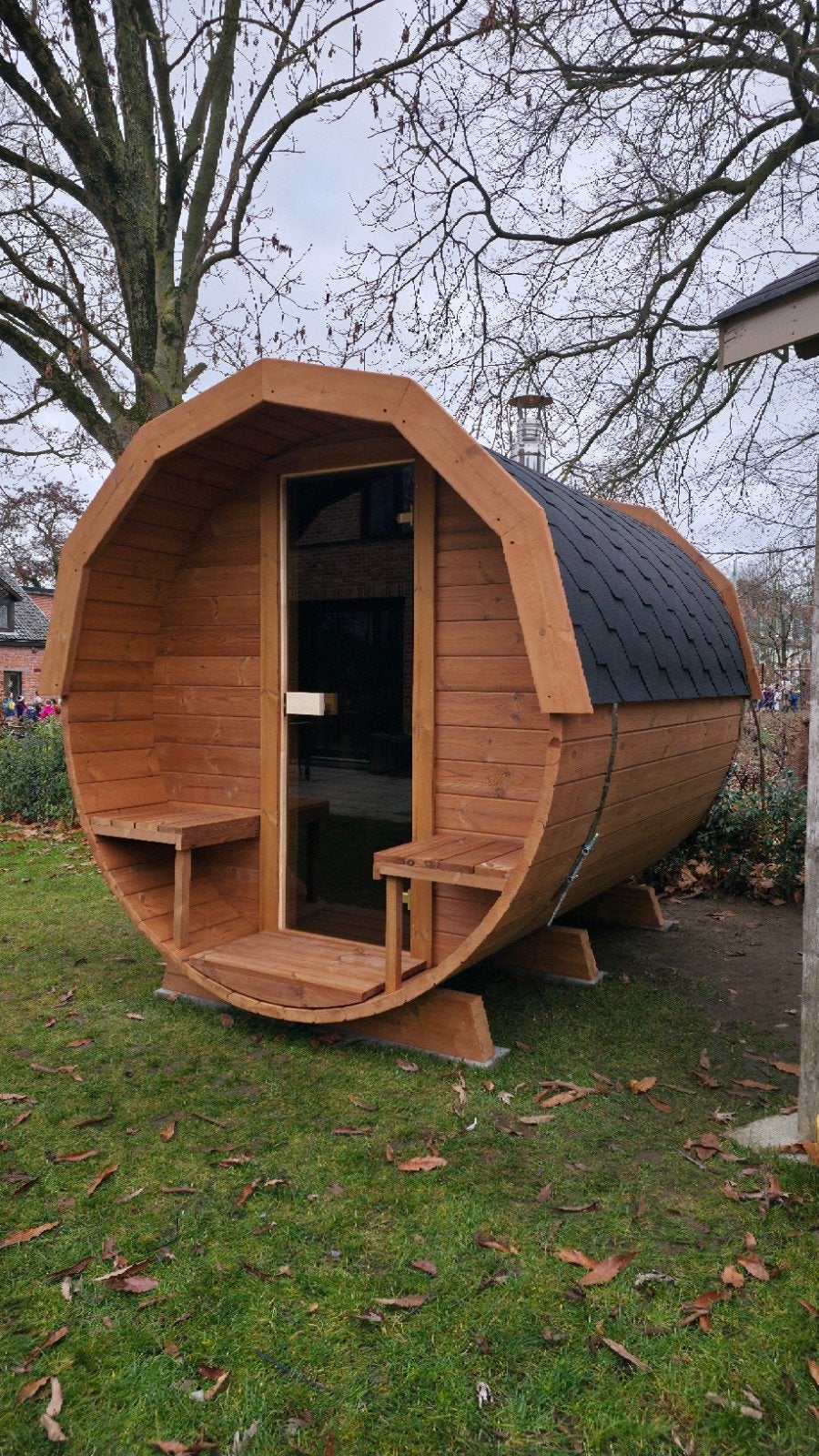 2,5M Barrel Sauna Gratis Levering en Plaatsing - 10% KORTING, Ophalen of Verzenden