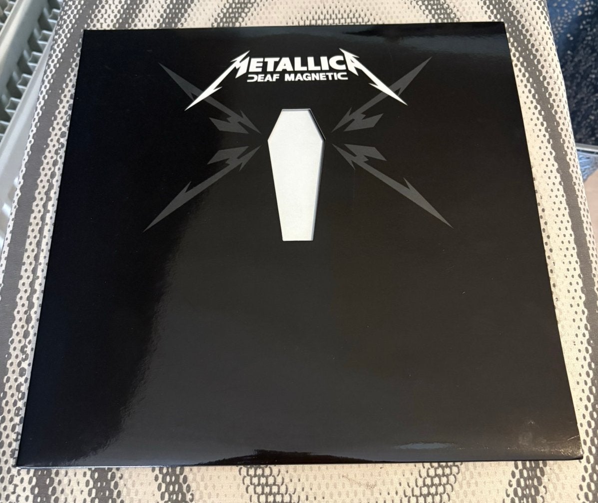 Metallica Deaf Magnetic vinyl box, Cd's en Dvd's, Vinyl | Hardrock en Metal, Limited edition, Ophalen of Verzenden, Zo goed als nieuw