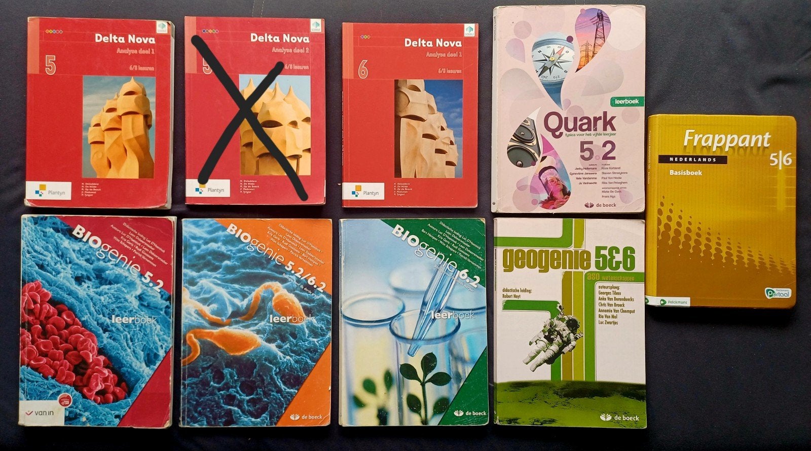 Leerboeken ASO Wetenschappen-Wiskunde 3de graad, Boeken, Schoolboeken, Zo goed als nieuw, Wiskunde A, ASO, Ophalen of Verzenden