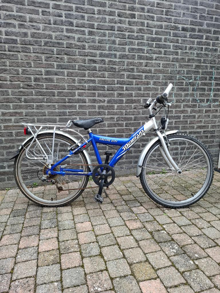 Minerva kinderfiets, Fietsen en Brommers, Fietsen | Kinderfietsjes, Ophalen, 20 inch of meer, Gebruikt, Velgrem