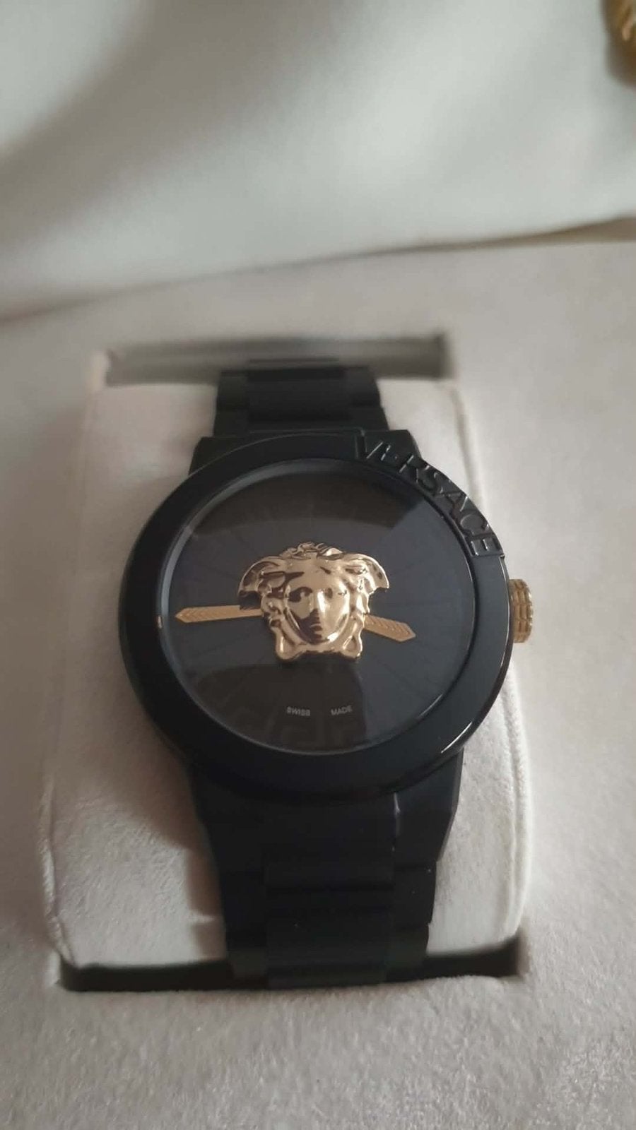 Montre Versace medusa infinite, Ophalen of Verzenden, Zo goed als nieuw