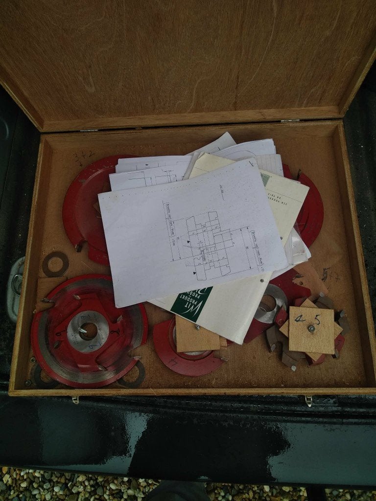 raamfrezen / frezenset, Doe-het-zelf en Bouw, Gereedschap | Freesmachines, Ophalen, Gebruikt, Overige soorten