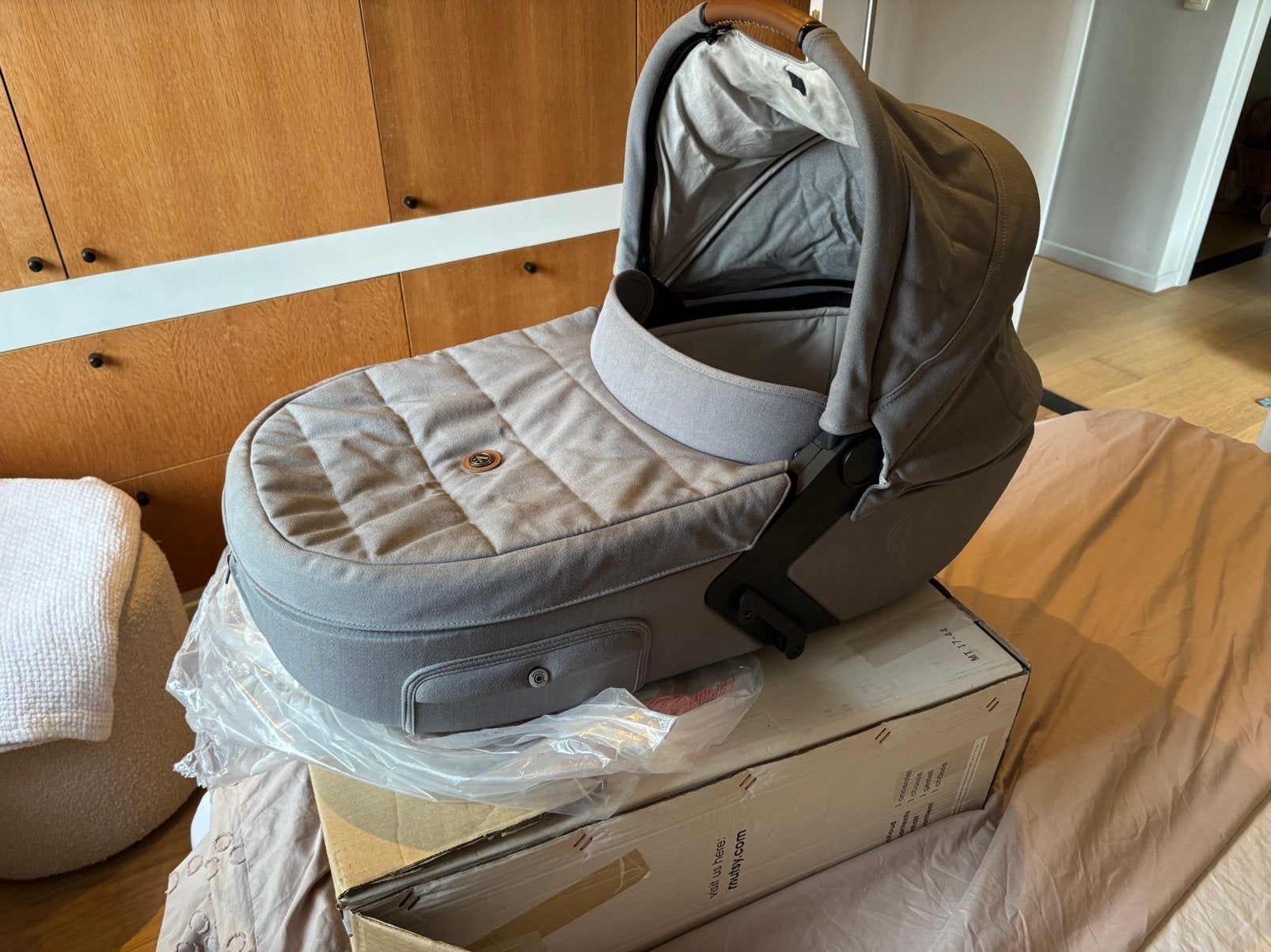 Mutsy i2 bedje, Kinderen en Baby's, Ophalen of Verzenden, Gebruikt, Kinderwagen, Mutsy