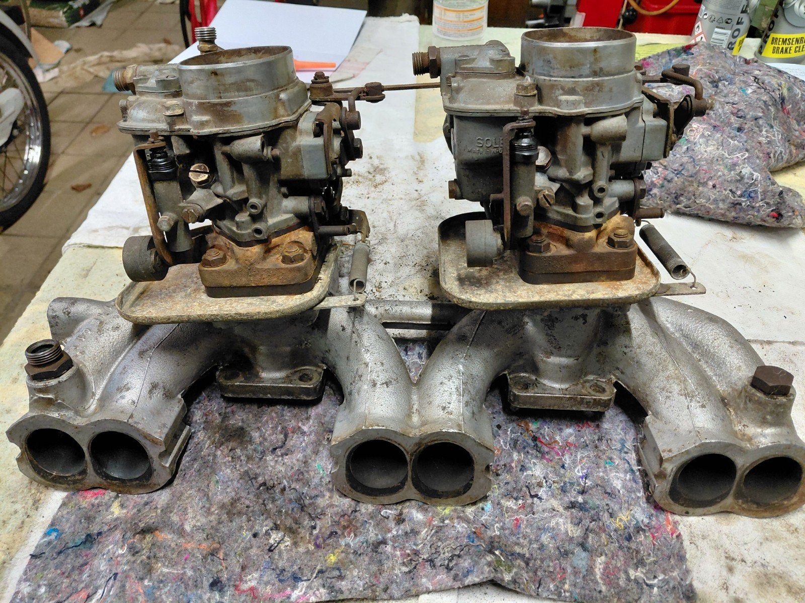 Mercedes W111, Auto-onderdelen, Ophalen