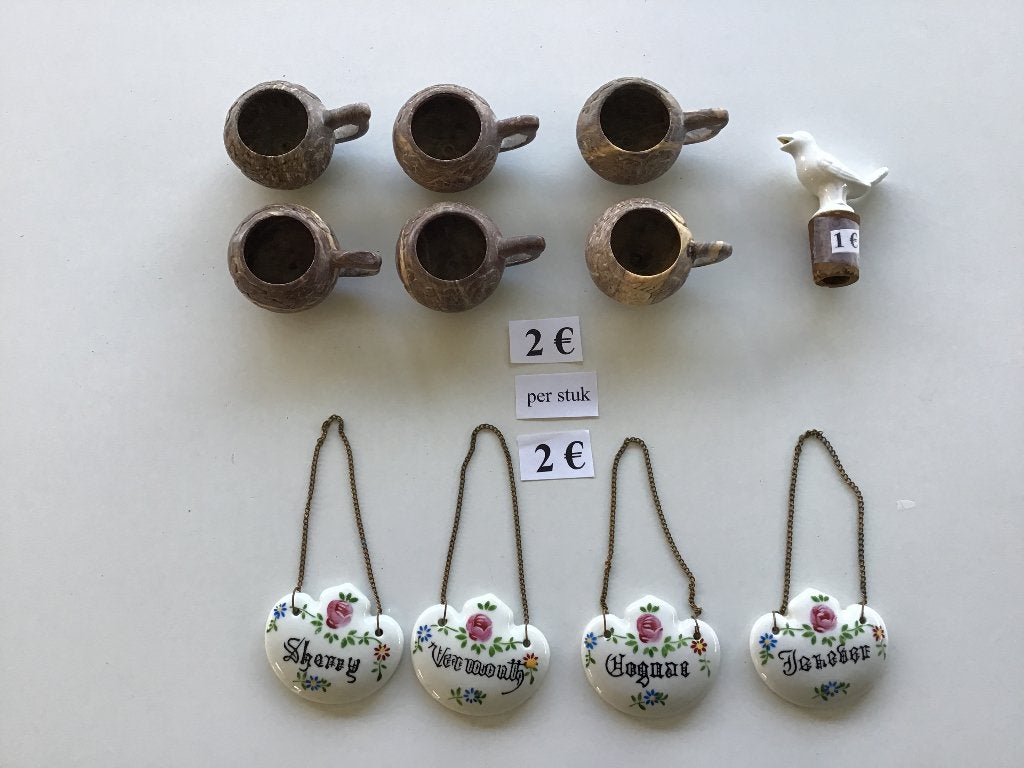 diverse kleine vintage items, Ophalen of Verzenden