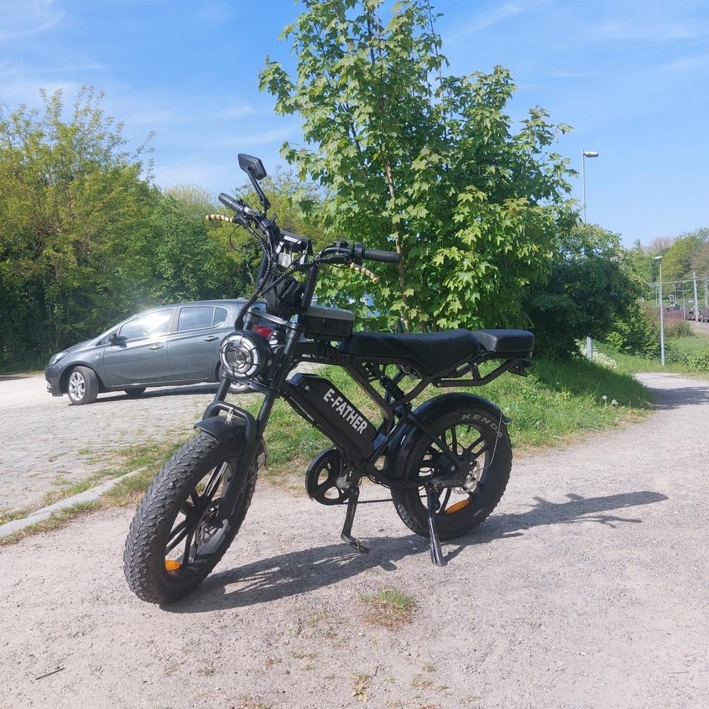 Fatbike v20 RUILEN voor een full suspension mtb., Fietsen en Brommers, Brommers | Derbi, Ophalen, 7 versnellingen, Klasse A (25 km/u)