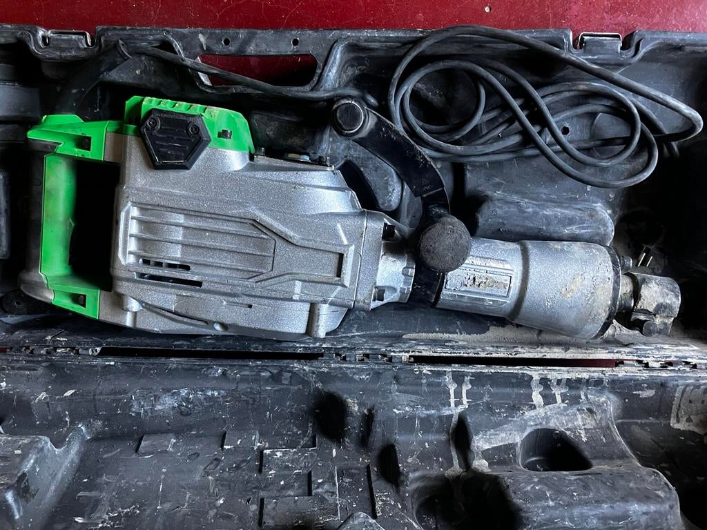 Grote sloophamer (breekhamer) Kawasaki 1700 watt, Doe-het-zelf en Bouw, Ophalen, Gebruikt