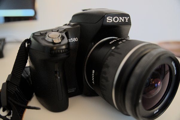 Sony Alpha 580 Body - DEFECT - voor onderdelen of herstel, Audio, Tv en Foto, Fotocamera's Digitaal, Spiegelreflex, 16 megapixels