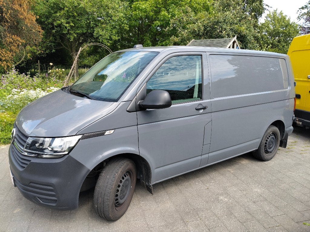 Transporter T6.1 bj 2021, Autos, Volkswagen, Argent ou Gris, 3 places, Boîte manuelle, Autre carrosserie