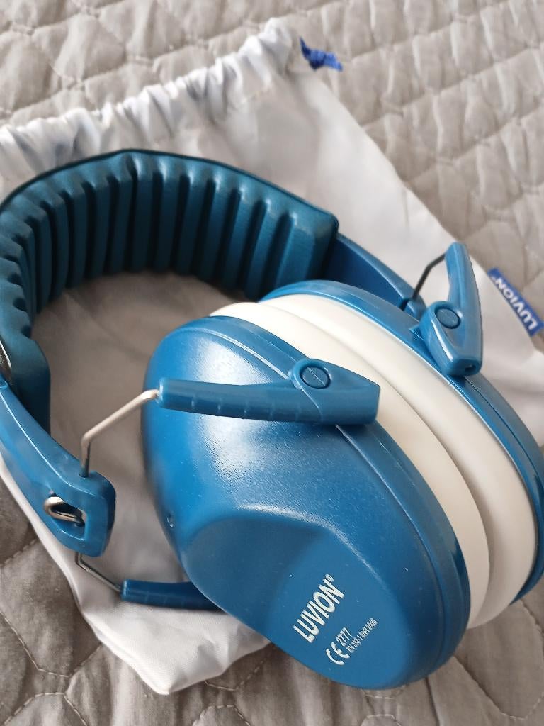 Luvion Gehoorbescherming Kind - Blauw, Kinderen en Baby's, Ophalen of Verzenden, Zo goed als nieuw
