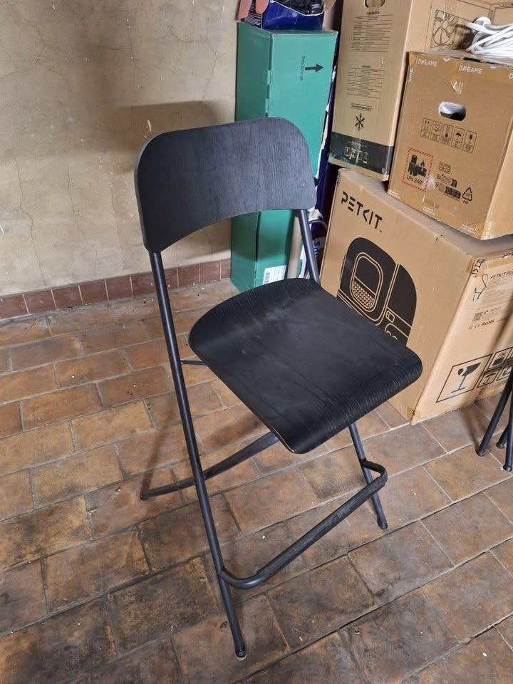 4 Chaises hautes Ikea, Enlèvement, Utilisé, Bois, Quatre