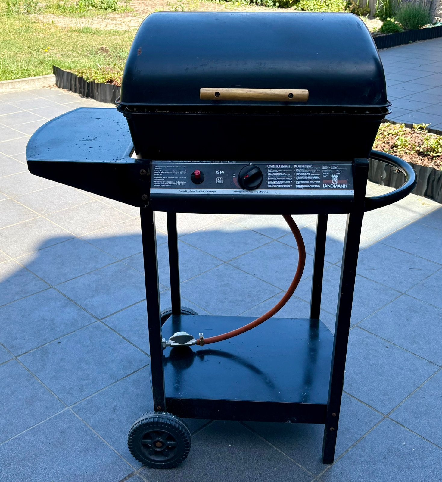 Bbq op gas, Tuin en Terras, Ophalen, Zo goed als nieuw