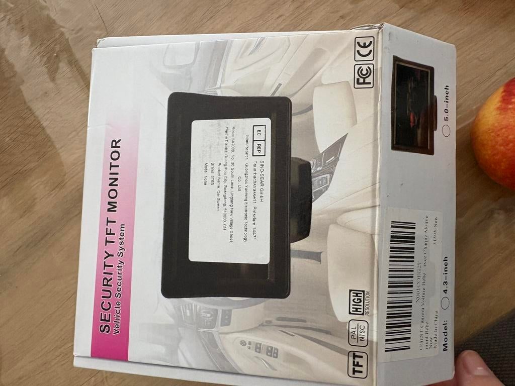 Camera voor in de auto, Audio, Tv en Foto, Ophalen, Nieuw
