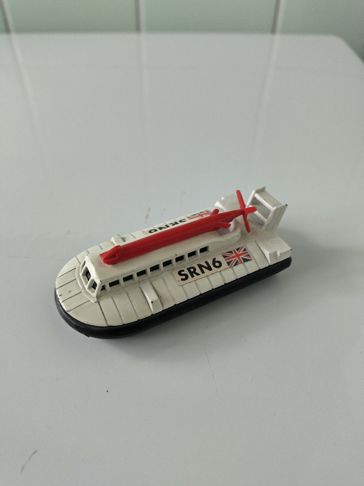 Vintage Matchbox Hovercraft AFHALING LEES BESCHRIJVING, Hobby & Loisirs créatifs, Voitures miniatures | 1:50, Enlèvement, Utilisé