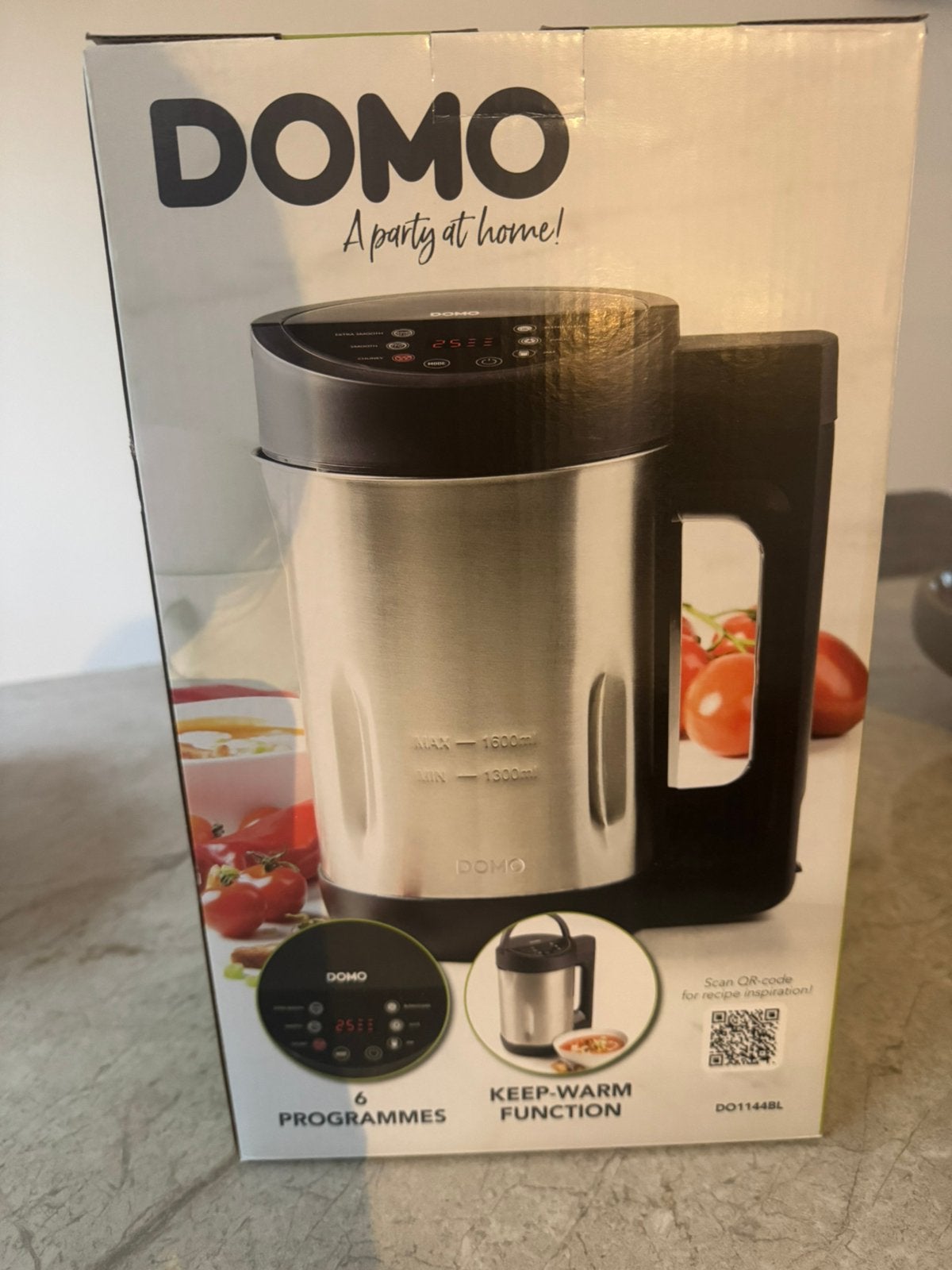 Domo – Soupe Maker / Blender chauffant – NEUF, Electroménager, Enlèvement, Neuf