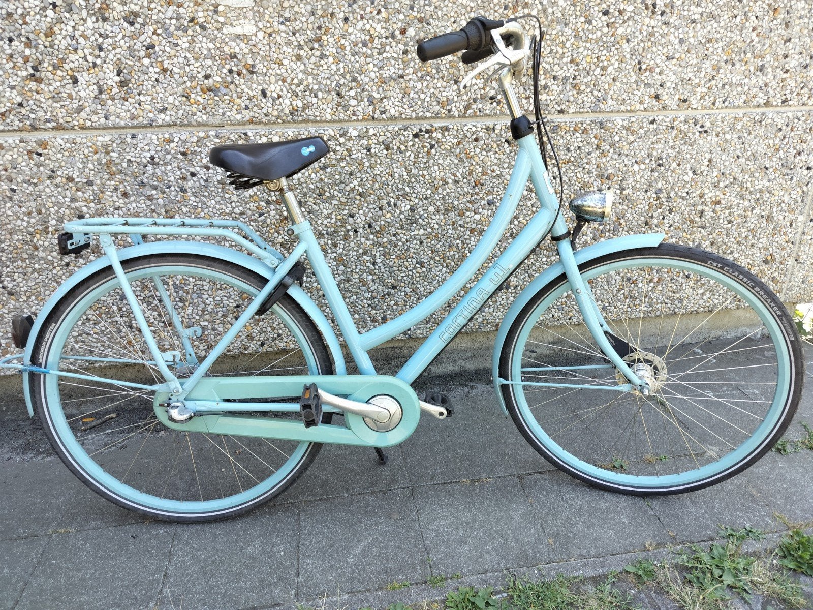 Cortina met 3v en vast slot, Fietsen en Brommers, Fietsen | Dames | Damesfietsen, Ophalen, Versnellingen