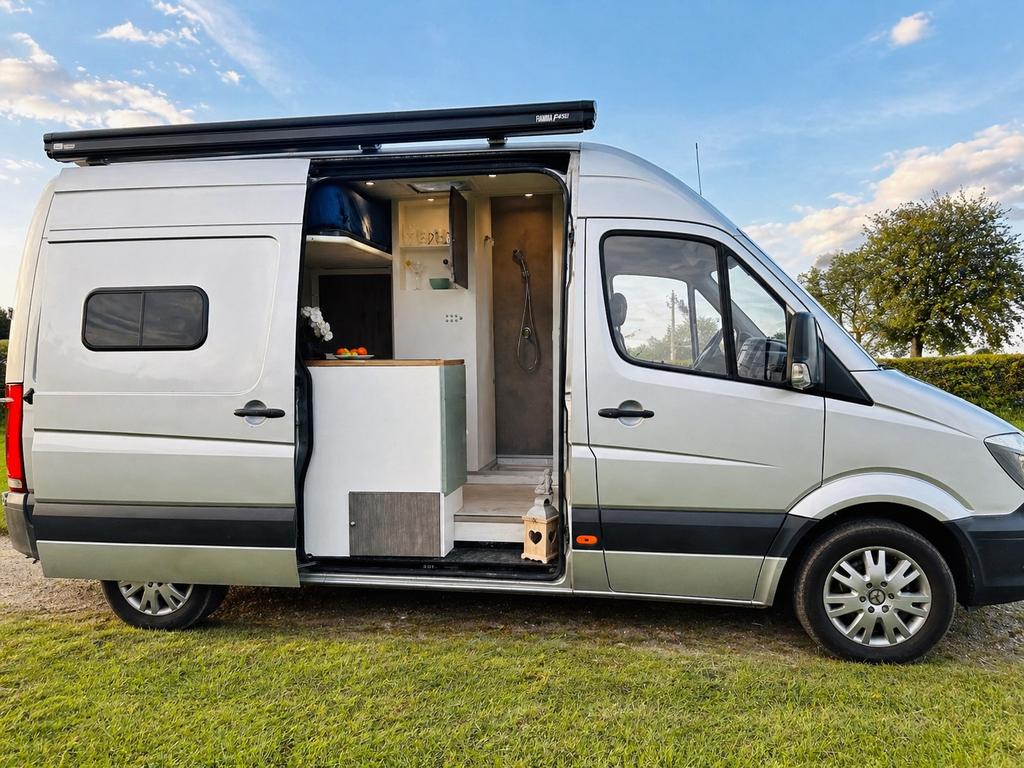 Fourgon aménagé sprinter, Caravans en Kamperen, Mobilhomes, Douche, Elektrisch, Particulier, Mercedes
