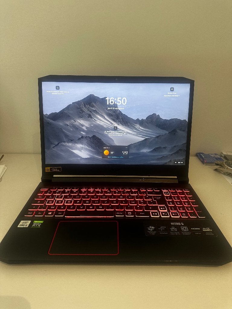 ACER NITRO 5 - PC Portable Gamer, 512 GB, Enlèvement, Utilisé, Gaming