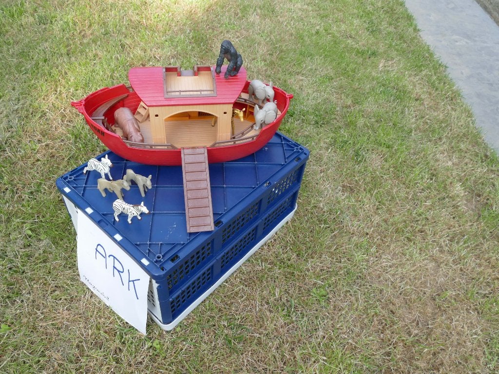 Speelgoed - PLAYMOBIL - vintage ark, Ophalen, Gebruikt, Complete set